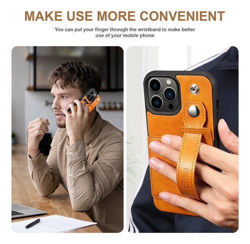 Tarjetas Solt Cartera Mu?equera Funda De Cuero Para iPhone 1
