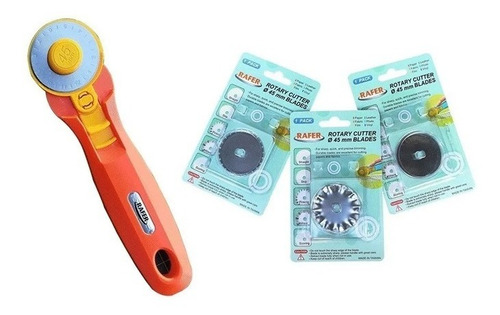 Cuchilla Corte Recto Rafer P/cuter Circular Rotativo 45mm