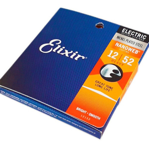Corda Para Guitarra 012 Heavy Elixir