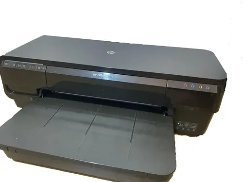 Impressora Multifuncional Hp Officejet 7110 - Leia Descrição Preto