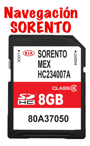 Tarjeta De Navegación Sd Kia Sportage Optima Sorento Mapas