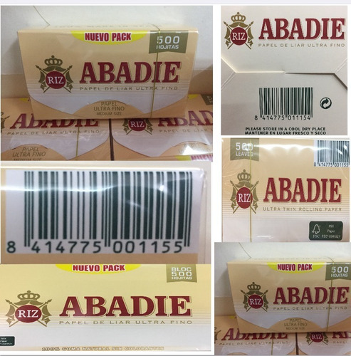 Papel Para Armar Abadie X 3 Unidades