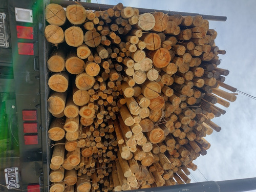 Postes Palos Ø 10-13 Tronco Madera Eucalipto Tirantes