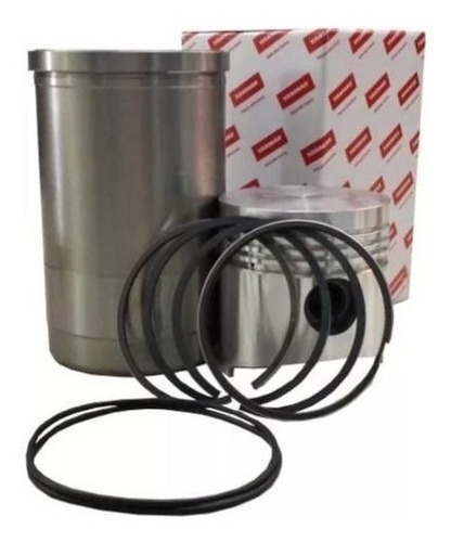 Kit Motor Yanmar Ns75 Nsb80 Com Camisa Pistão E Anéis