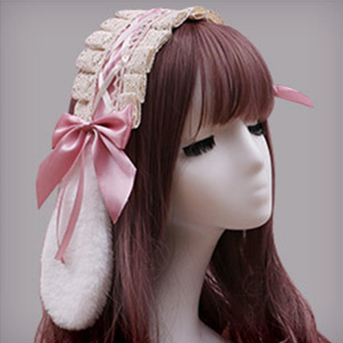 2 Unids Shiba Inu Orejas Diadema Con Cola Tocado Cosplay