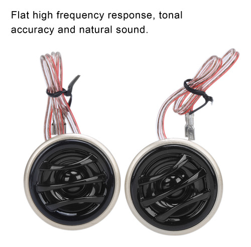 Par De Alto-falantes Car Mini Tweeter 130w Máximo 20w Rms 4