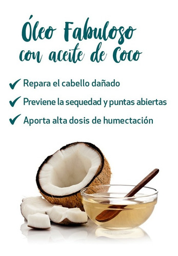 Óleo Fabuloso Inecto Aceite De Coco X 95ml Restaurador