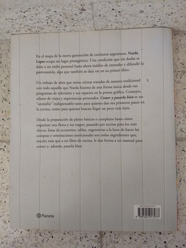 Libro Comer Y Pasarla Bien De Narda Lepes (Usado)