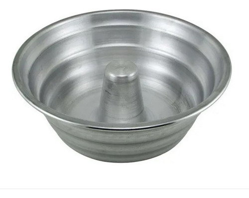 Budinera N 20 Molde Flanera Savarín Aluminio Pastelería Bz3 Color Gris