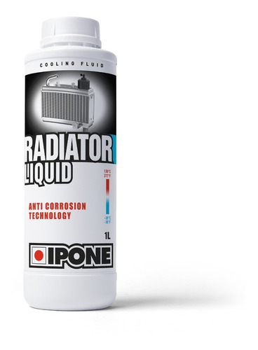 Liquido Para Radiador De Moto Ipone Refrigerante 1l
