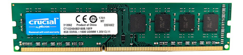 Memoria Ram Para Pc Ddr3 8gb 1600mhz Pc3l-12800 1.35v