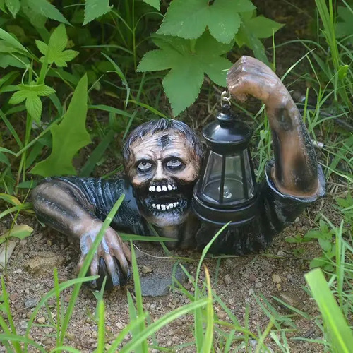 Decoración De Terror Arrastrándose Zombis For Halloween, At