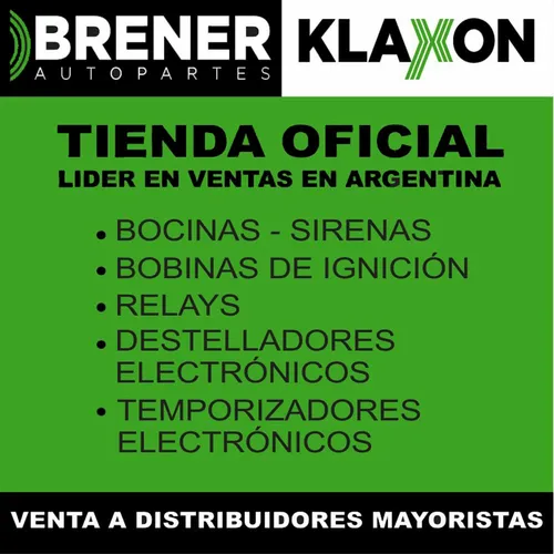 Sirena Retromarcha Bivoltaje 12/24v 110db Resistente Al Agua
