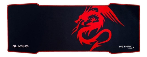 Mouse Pad Gamer Xl 80 X 30 Netmak Gladius 2 Bordes Cosidos