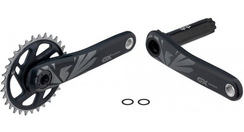 Pedivela Sram Gx Eagle Carbono Dub 175mm 32t Sem Movimento