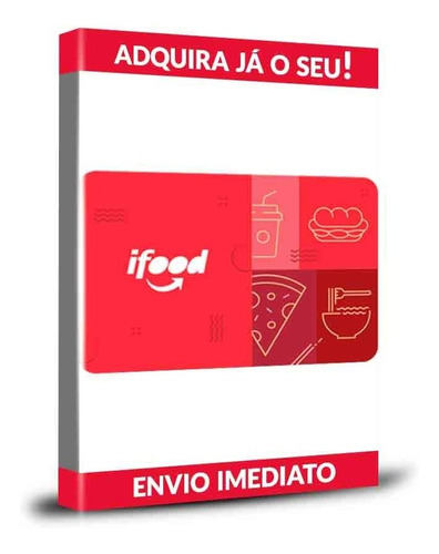 Cartão Presente Gift Card Ifood 150 Reais