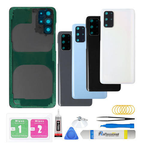 Tapa Trasera Para Samsung Galaxy S20 Plus Con Cristal Cámara