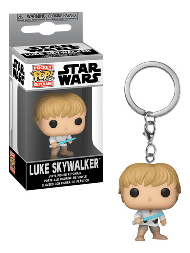 Luke Skywalker Keychain Funko Pop Llavero Star Wars Original