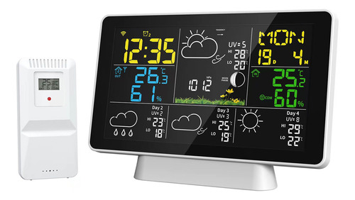 Higrotermógrafo Meteorológico, Wifi, Reloj De Humedad, Estac