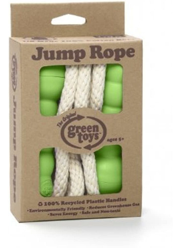 Green Toys Jump Rope - Libre De Bpa, Libre De Ftalatos, Mang