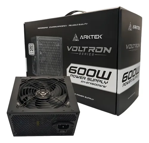 FONTE ARKTEK VOLTRON 600W 80 PLUS BRONZE 220V