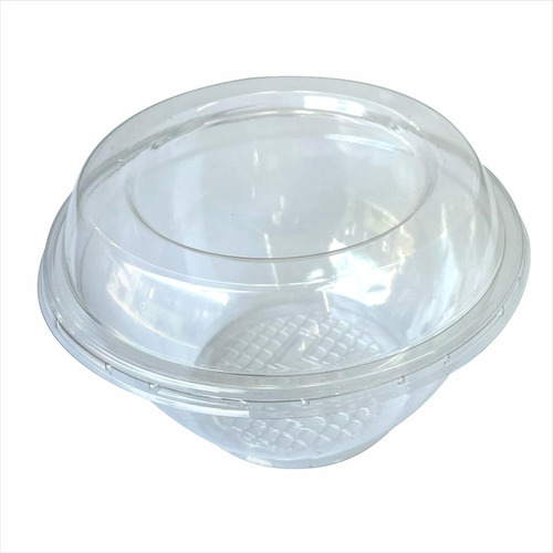 Bowl Descartable Para Ensaladas - Pet 1300 Ml X 200 Unid.