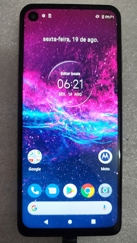 Celular Motorola Moto One Action 128gb Xt2013-1 Ler Anuncio Branco (Usado)