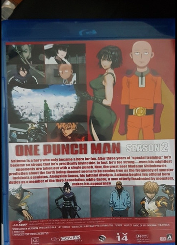 One Punch Man Temporada 2 Blu Ray Latino
