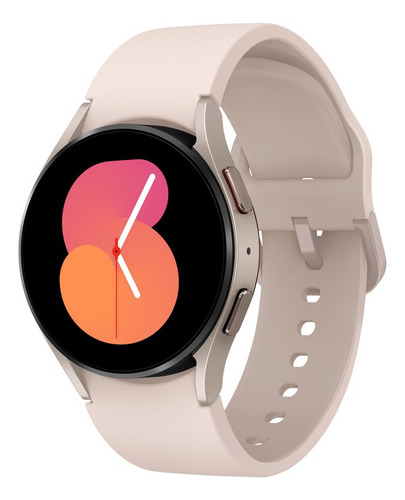 Smartwatch Samsung Galaxy Watch5 40mm Super Amoled Ip68 Color de la caja Blanco Color de la malla Pink gold Color del bisel Pink/Gold
