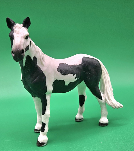 Yegua Caballo Pinto Figura Juguete Plástico Regalo Niño