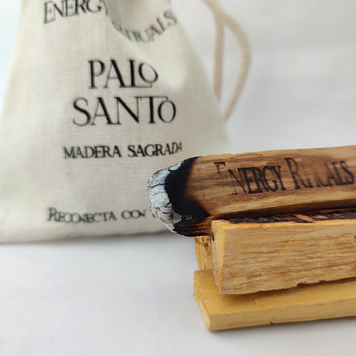 Imagen 4 de 6 de Palo Santo De Perú 50gr En Sticks Con Morral De Manta