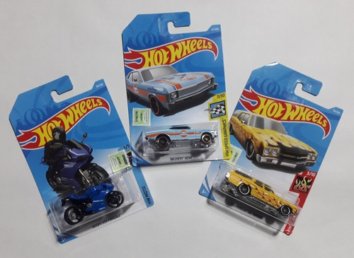 Hot Wheels Combo Autos X 3 Unidades Original Mattel 1:64