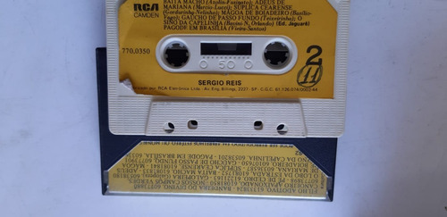 Fita K7 - Sergio Reis 01 (Usado)