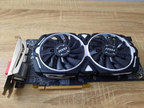 Imagen 3 de 5 de Tarjeta De Video Rx580 8gb Gpu Gaming Pc Gamer Tienda
