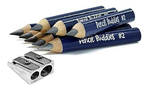 Sacapunta - Short Kids Pencils For 2-5 Year Olds - Jumbo Tri