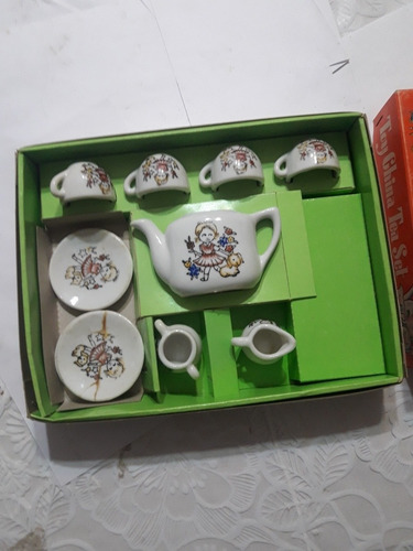 Antiguo Jueguito De Te Origen Japón Porcelana Para Nena