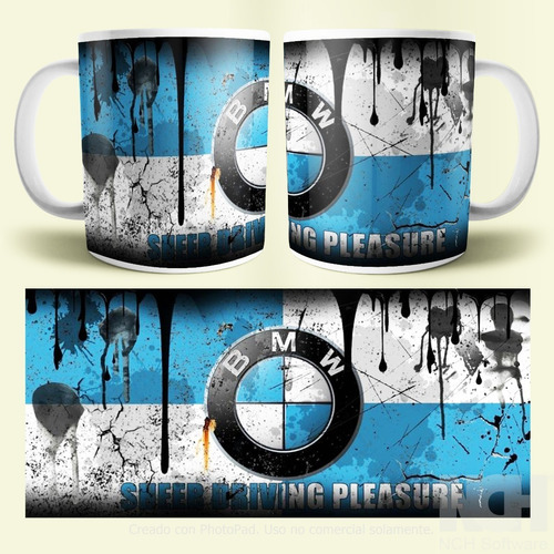 Taza Cerámica Autos Bmw 