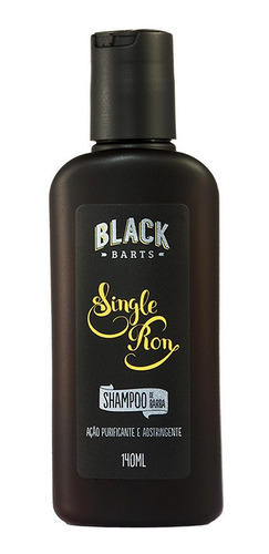 Shampoo De Barba Higieniza Hidrata 140ml - Black Barts  