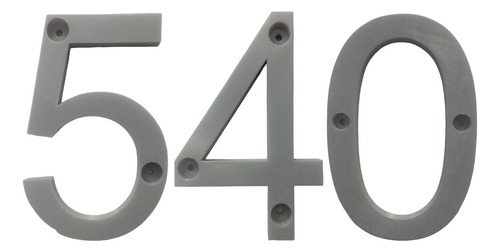 Número De Departamentos Decorativos, Mxdgu-540, Número 540,