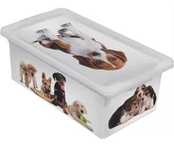 Comprar Caixa Organizadora 17,0 Litros Or-17l Cães São Bernardo no Mercado Livre