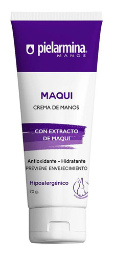 Crema De Manos Pielarmina Extracto Maqui 70gr Envejecimiento