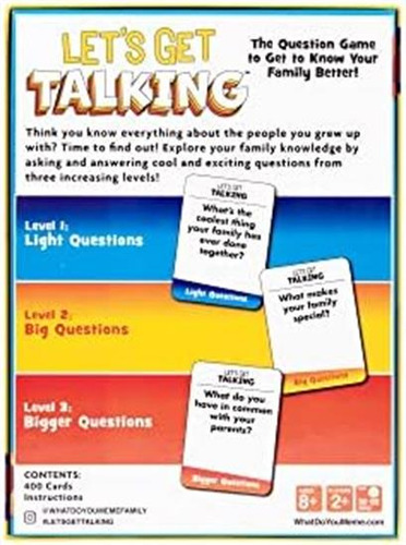 Juego De Mesa Let S Get Talking /familiar