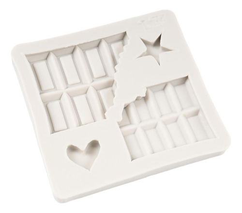 Fckemlds Moldes De Fondant De Fondant Molde De Silicona De 4