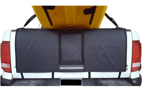 Imagen 7 de 8 de Protector Compuerta Trasera Hilux 2016 2017 2018 2019 Camara Estampada Ideal Bicicletas Cw