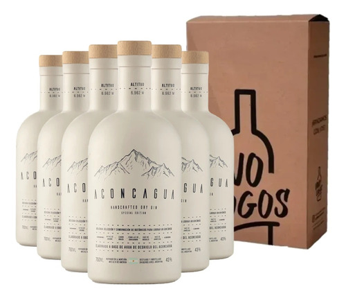 Gin Aconcagua Cardamomo & Lemongrass Caja X6 - Vinologos