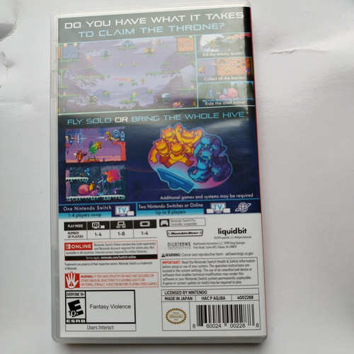 Killer Queen Black Nintendo Switch (Usado)