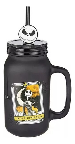 Vaso Con Tapa Y Popote El Extraño Mundo De Jack Disney 