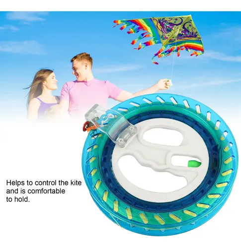 Carrete Para Cometa De 200 Metros Con Sistema De Bloqueo – Mango Profesional De ABS Para Niños Y Adultos