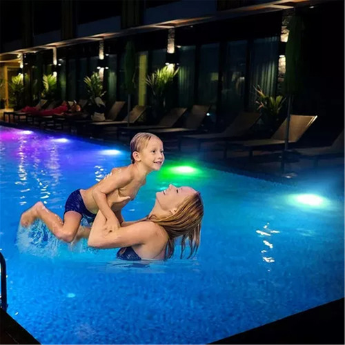 Luces Solares Para Piscina, Paquete De 8, Luces Led Para