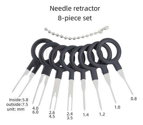 Para Kit De Remoção De Terminal De Carro Reparo De Extrator